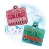 Collect Moments Not Things Key Chain