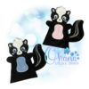 OAD Floral Skunk HP 2000 Skunk Hand Puppet