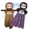 Sloth Hanging Towel Holder
