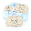 Twilight Bat Coloring Stuffie