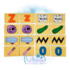 OAD Z Matching 2000 Letter Z Matching Game