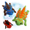 OAD Bearded Dragon Stuffie 2000 copy Floppy Bearded Dragon Stuffie