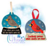 OAD Cardinal Snowglobe CO 2000 OAD Cardinal Snowglobe CO 2000