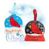 OAD Cardinal Snowglobe CO 2000 copy Cardinal Snowglobe Ornament Embroidery