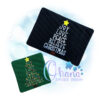 OAD Christmas Word Art MR 2000 copy Christmas Tree Word Art Mug Rug