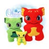 OAD Chubby Dragon Stuffie 2000 copy Chubby Dragon Stuffie Embroidery