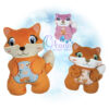 OAD Chubby Fox Stuffie 2000 copy Chubby Fox Stuffie Embroidery