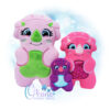 OAD Chubby Triceratops Stuffie 2000 OAD Chubby Triceratops Stuffie 2000
