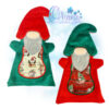 OAD Gnome HP 2000 Gnome Hand Puppet Embroidery