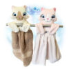 Kitty Hand Towel Holder