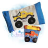 Monster Truck Applique Embroidery