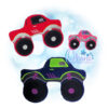 OAD Monster Truck Stuffie 2000 Monster Truck Stuffie Embroidery