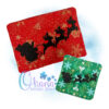 OAD Santa’s Sleigh MR 2000 Santa Sleigh Mug Rug