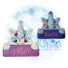 Unicorn Luggage Tag