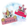 Unicorn Luggage Tag