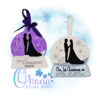 OAD Wedding Snowglobe 2000 Wedding Snowglobe Ornament