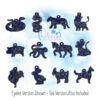 OAD Year of the Chinese Zodiac KC Bundle 2000 Chinese Zodiac Key Chain