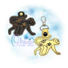 OAD Year of the Monkey KC 2000 Year of the Monkey Key Chain