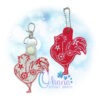 OAD Year of the Rooster KC 2000 Year of the Rooster Key Chain