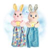 OAD 2402 Bunny HTH 2000 Bunny Hand Towel Holder