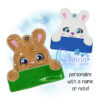 OAD 2402 Bunny LT 2000 Bunny Luggage Tag