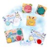 OAD 2402 Carrots for Bunny MR 2000 Bunny Treats Mug Rug
