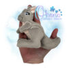 3D Kangaroo Stuffie Embroidery