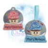 Cupcake Snowglobe Ornament