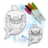 OAD Shark FCD 2000 Great White Shark Flat