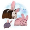 Sleeping Bunny Stuffie