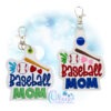 OAD 2402 Baseball Mom KC 2000 Baseball Mom Key Chain
