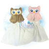 OAD 2402 Geeky Owl HTH 2000 Geeky Owl Hand Towel