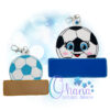 OAD 2402 Soccer LT 2000 Soccer Luggage Tag Embroidery
