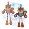 OAD 2402 Squirrel CCH 2000 copy Squirrel Candy Cane Holder