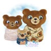 Swaddle Baby Bear Stuffie