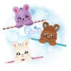 Bunny Single Candy Cane