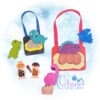 OAD 2403 Darling Dinos FP 2000 Darling Dinos Finger Puppet Set