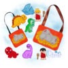 OAD 2403 Darling Dinos FP 2000 copy Darling Dinos Finger Puppet Set