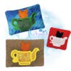 Teapot Kitty Mug Rug