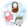 Long Neck Dino Bib