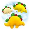OAD 2403 Tacosaurus Stuffie 2000 copy 2 Tacosaurus Stuffie