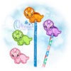 Triceratops Pencil Topper