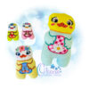 OAD 2404 Chubby Duck Stuffie 2000 Chubby Duck Stuffie