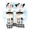 Cow Hand Towel Holder