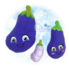 OAD 2404 Eggplant Stuffie 2000 copy Kawaii Eggplant Stuffie