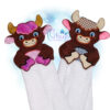 OAD 2404 Highland Cow HTH 2000 Highland Cow Hand Towel