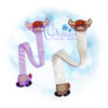 Highland Cow Ribbon Bookmark