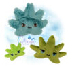 OAD 2405 Canabis Stuffie 2000 copy Kawaii Cannabis Stuffie