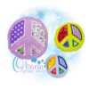 Peace Symbol Stuffie