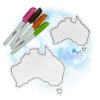 OAD 2405 Australia FCD 2000 Australia Flat Coloring Doll